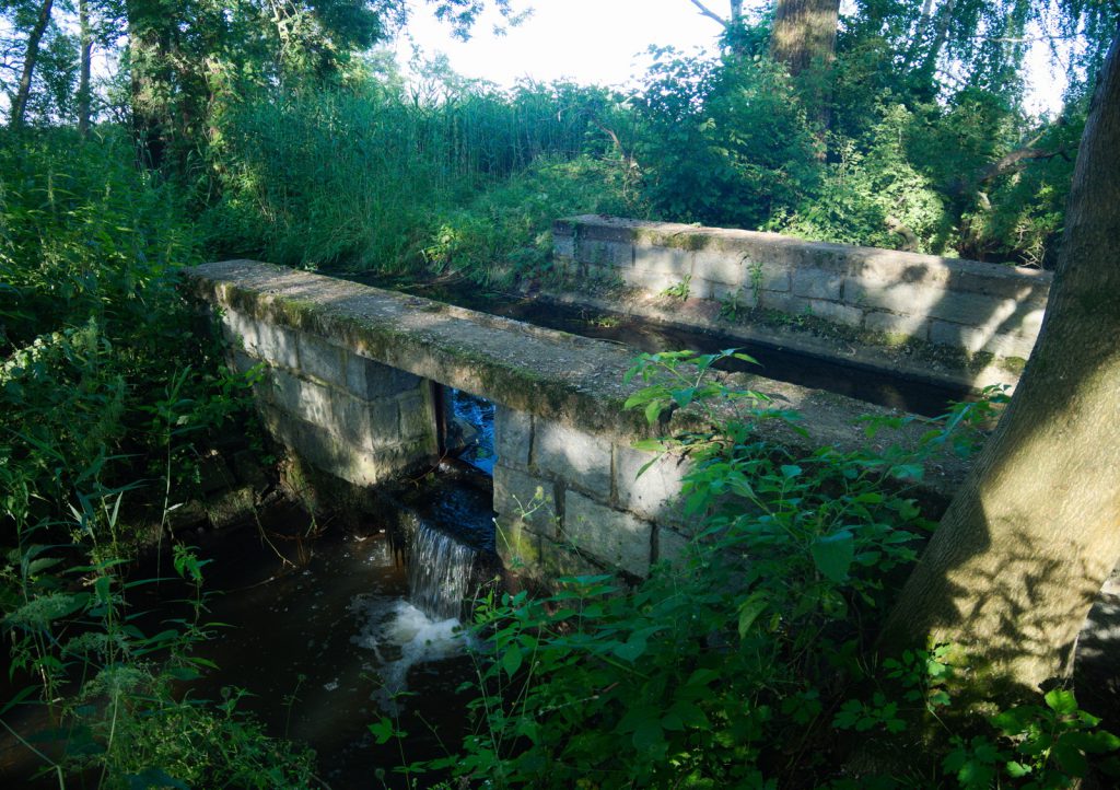 13 Sezemický akvadukt mimoúrovňové křížení potoků