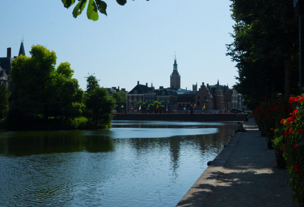 41 Den Haag vodní plocha u Binnenhofu