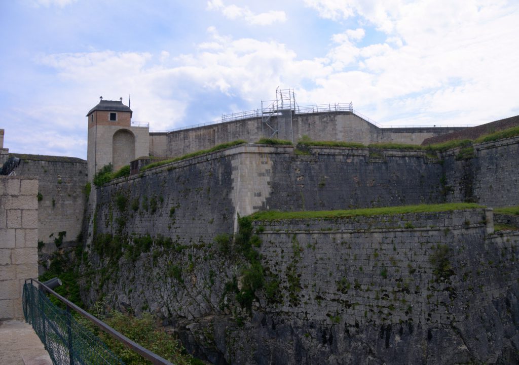 Besançon vnitřní okruh hradeb pevnosti