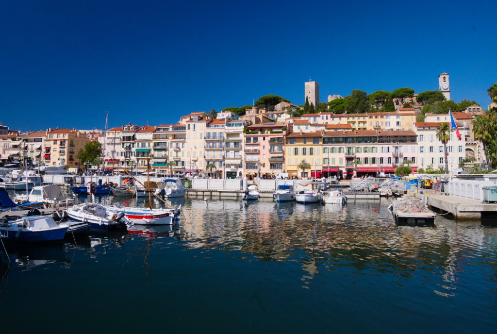přístav v Cannes