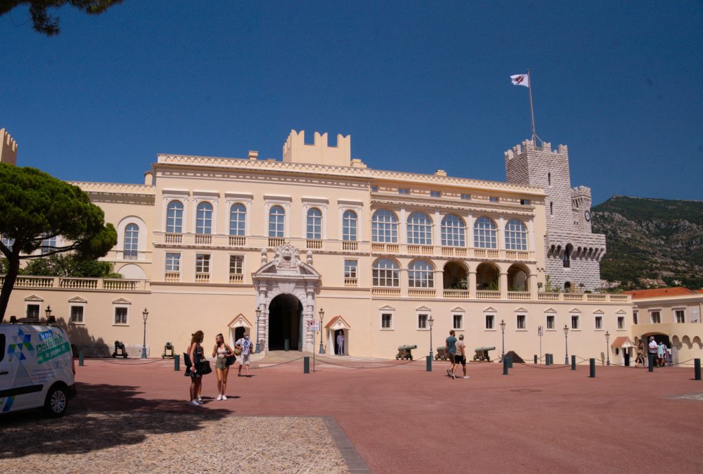 knížecí palác v Monaku