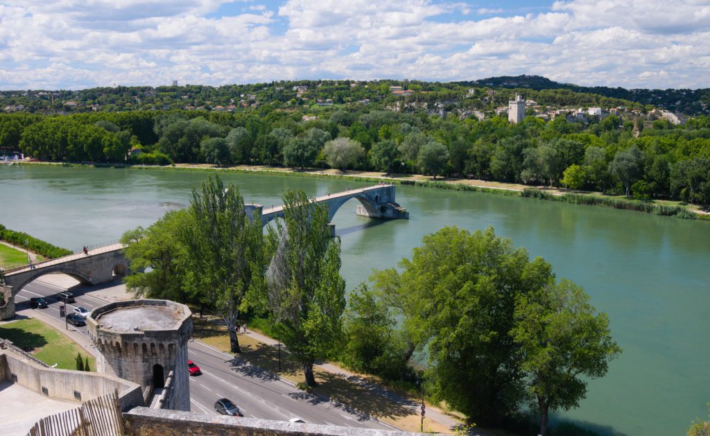 D4 Avignonský most sv Bénézeta