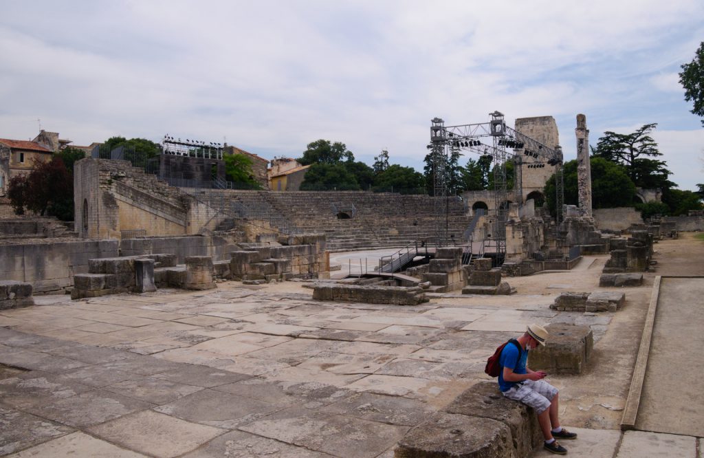 F4 římské divadlo v Arles