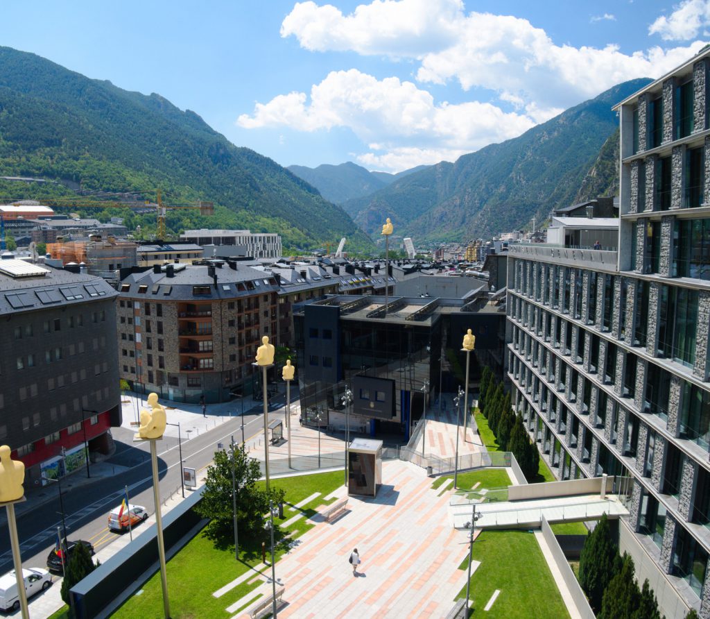Andorra vertikální hlavní město