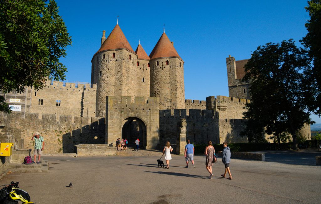 Carcassonne hlavní brána