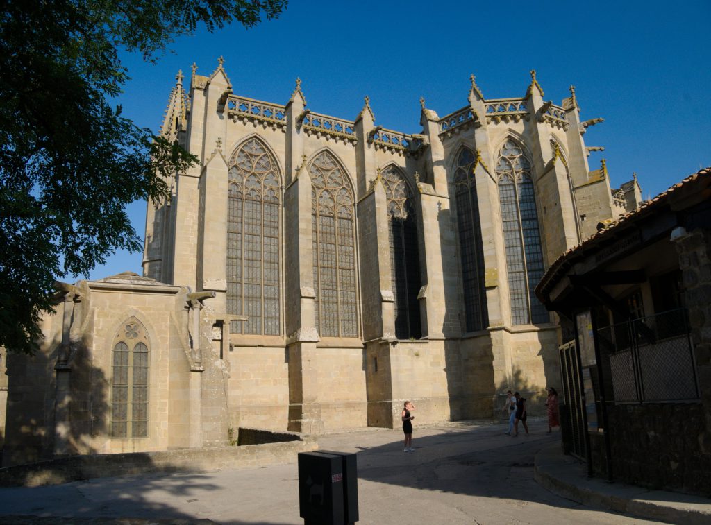 Basilika St Nazaire v Carcassonne