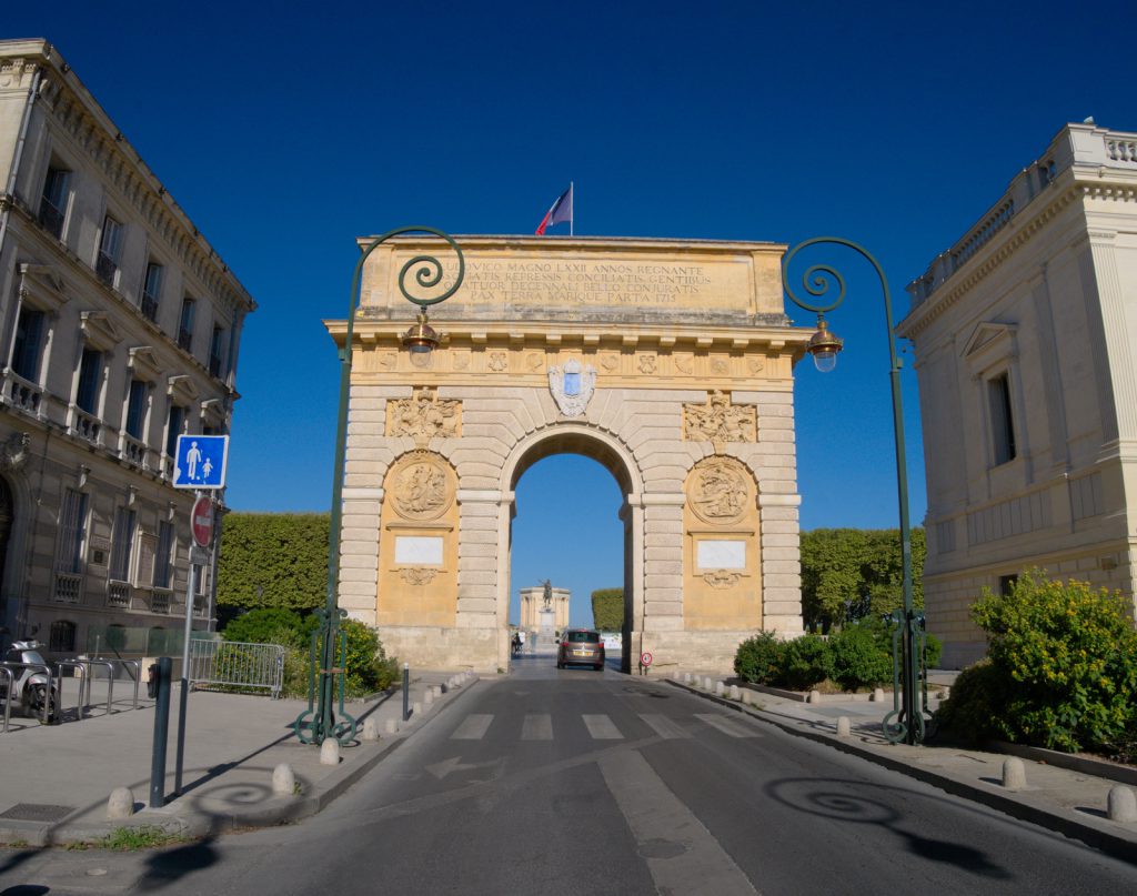 Montpellier Porte du Peyrou