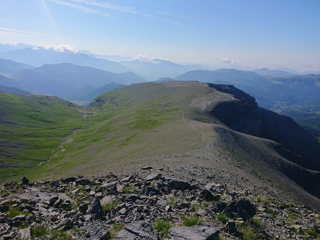 Park Mercantour od vrchu Mournier