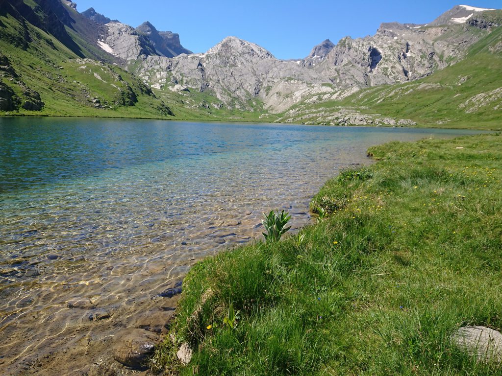 Pas de la Cavale u Lac du Lauzanier