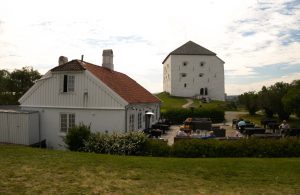 pevnost Kristiansten nad Trondheimem