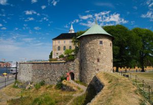 pevnost Akershus nad Oslem