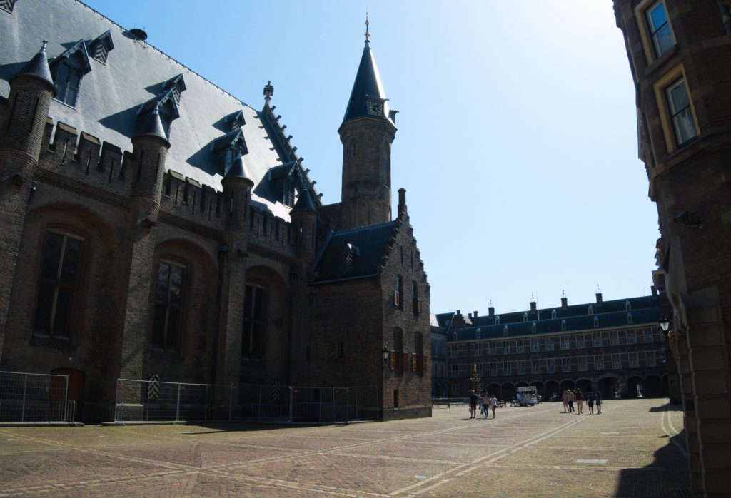 Den Haag nádvoří Binnenhofu