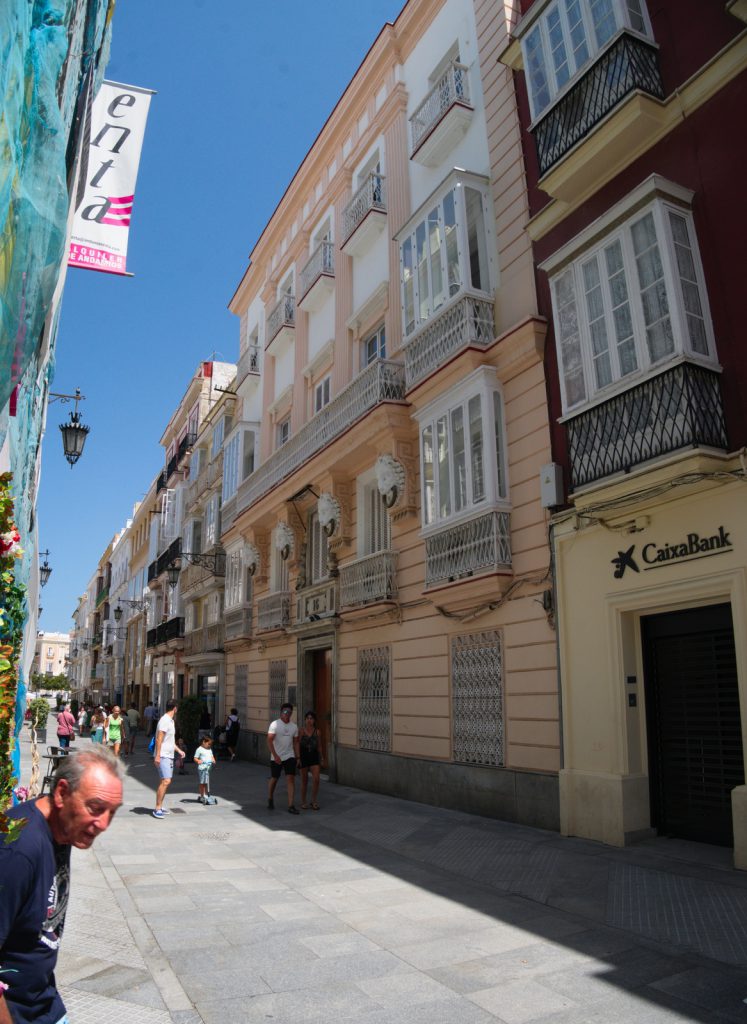 Cádiz centrum jsou samé úzké uličky