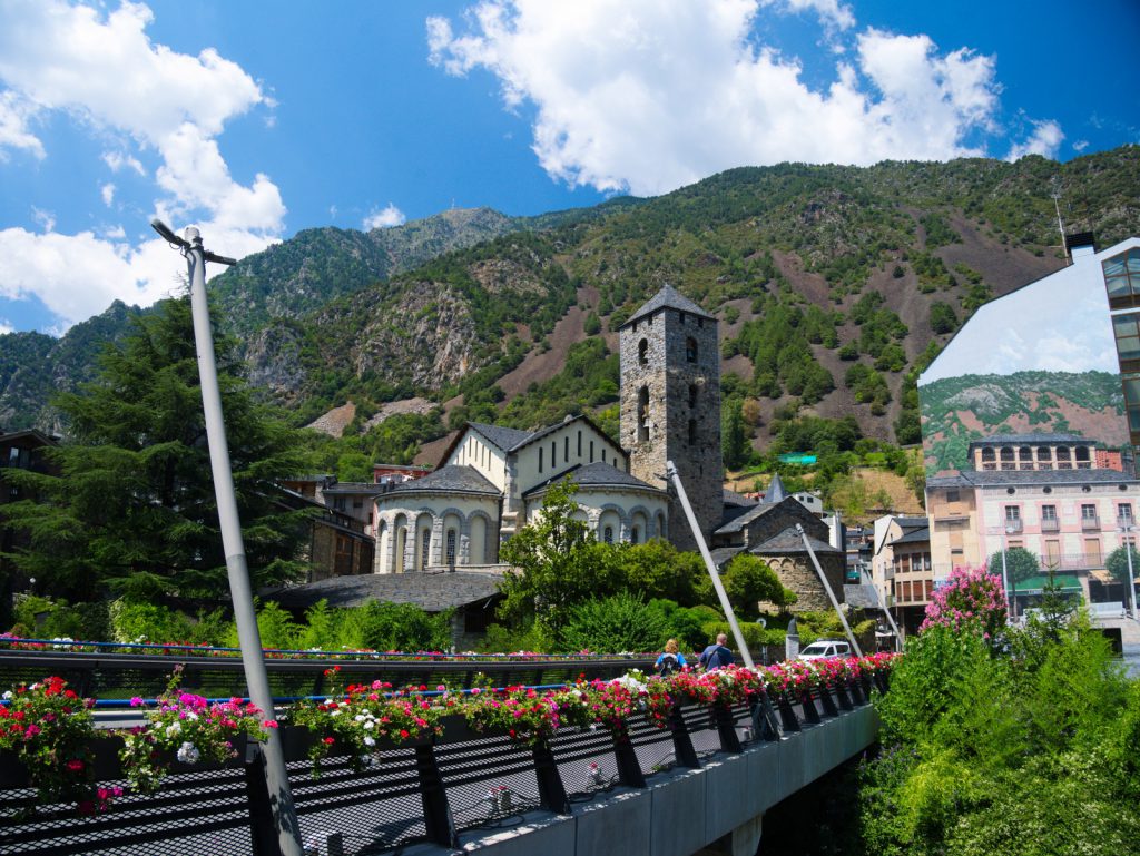 Andorra la Vella kostel Sant Esteve